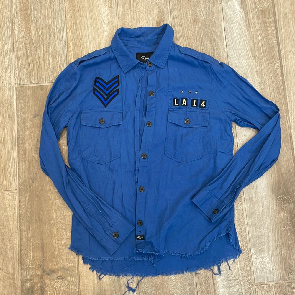 Rails Patch Work Button Down - image 1